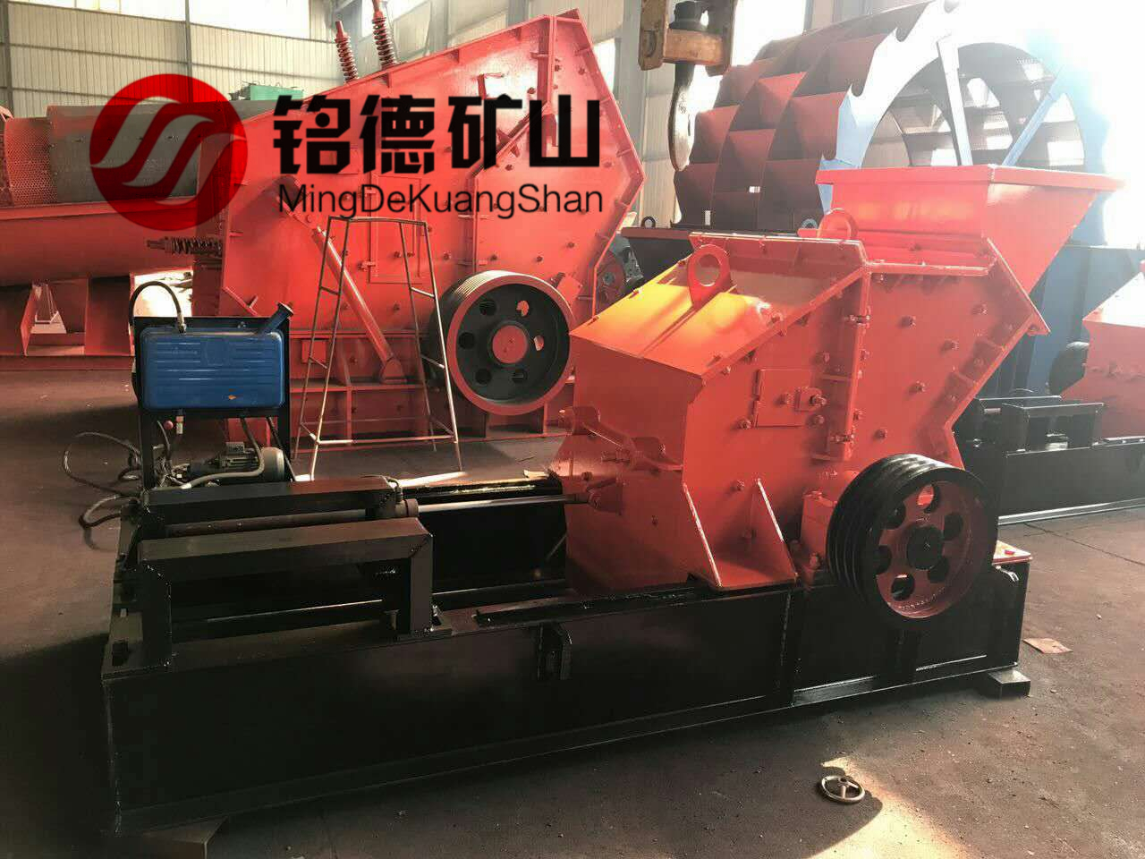 銘德制砂機(jī)廠家雄厚的技術(shù)實力和完善的服務(wù)體系讓用戶更加放心買賣